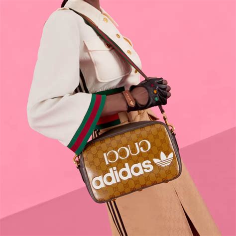 adidas x gucci shoulder bag|Gucci Adidas t shirts.